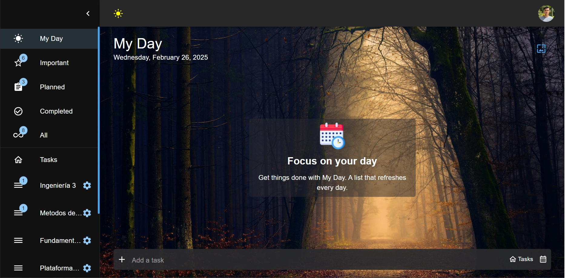 Clon de Microsoft To Do